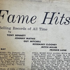 Various Hall Of Fame Hits (Vinyl, 1959) Columbia CL 1308 VG LP Record Album