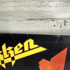Vintage Dokken Under Lock And Key 12″ Black Vinyl LP 1985 Elektra Metal Rock