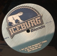 ICEBURG BLENDS Rare Hip Hop DJ Mix Maxi Single LP 🎧 2000s JAY Z Aaliyah KELIS