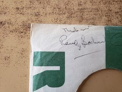 ALL 4 GUESS WHO band autographed 1970s vg- RCA SLEEVE 7″ SEE NOTES! EPPERSON COA