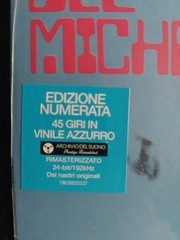 FABRIZIO DE ANDRE LA BALLATA DEL MICHE’ 45 GIRI AZZURRO N°236 EDIZIONE LIMITATA
