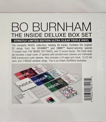 Bo Burnham “Inside Deluxe Box Set” 2022 3x Clear LP Imperial IMP697 New/Sealed