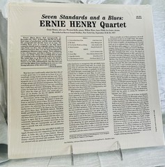 LP: Ernie Henry Quartet, Seven Standards And A Blues, Jazz Workshop JW-091, Limi