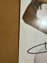 Tyla CHANEL Signed 7″ Color Limited Vinyl Clear & Silver Wisps New Rare IN HAND