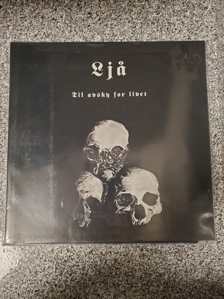LJA: Til Avsky For Livet (LP, 2025) NEW! Osmose Productions White Vinyl Import.