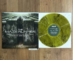 The Maze Runner soundtrack vinyl record John Paesano movie score Rare OOP