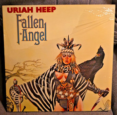 *JTz* URIAH HEEP ~”FALLEN ANGEL” 1978 CHR1204 1st KENDUN MASTERED * NMint Shrink