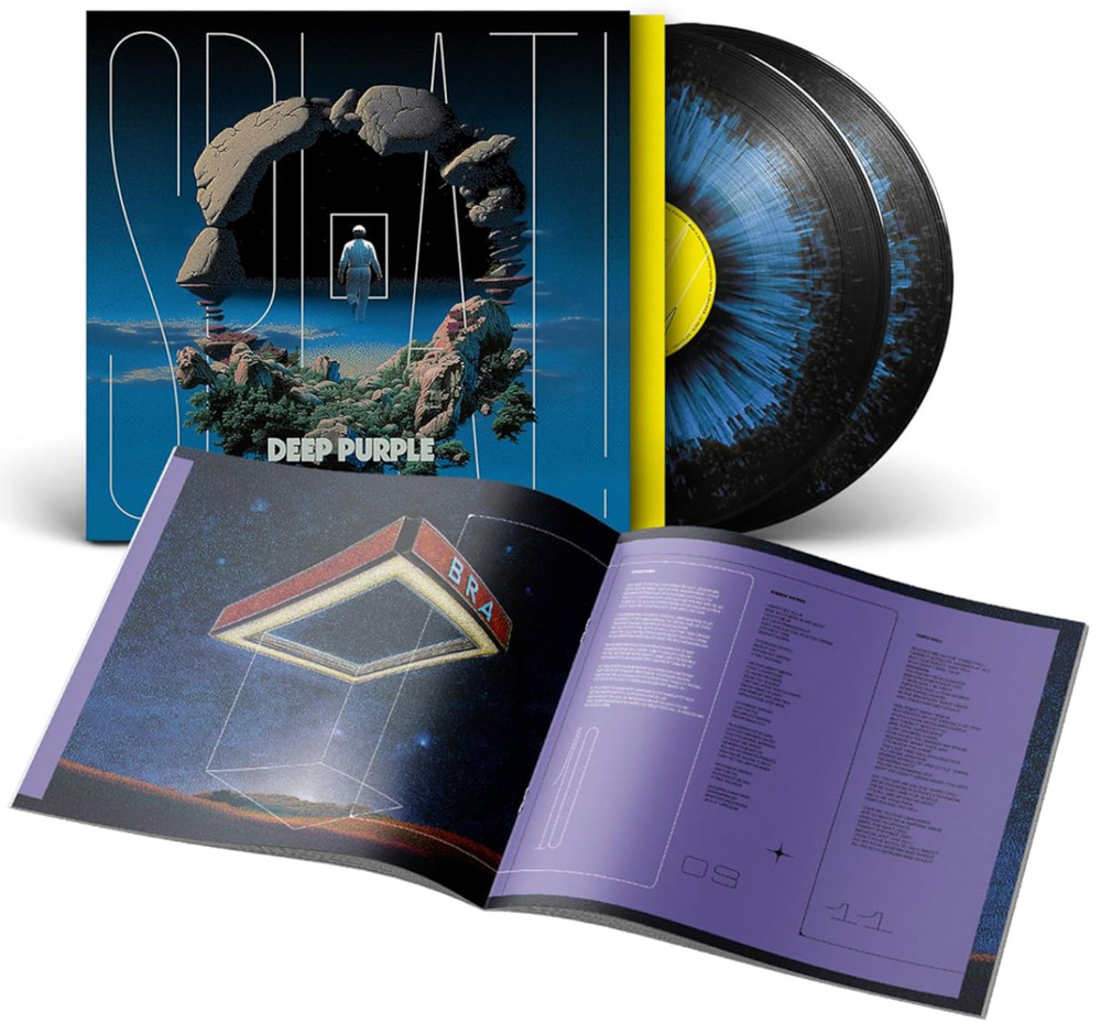 Deep Purple – Splat! Limited Black + Blue Splatter 2 Vinyl LP Spotlack 180GR NEU