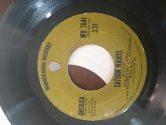 AMERICA: ventura highway / saturn nights WB 7″ Single 45 RPM Vinyl Record 7641