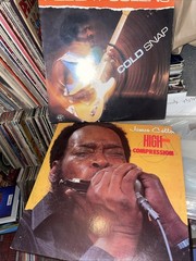 Albert Collins COLD SNAP+JAMES COTTON high compression Alligator Records Lot LP