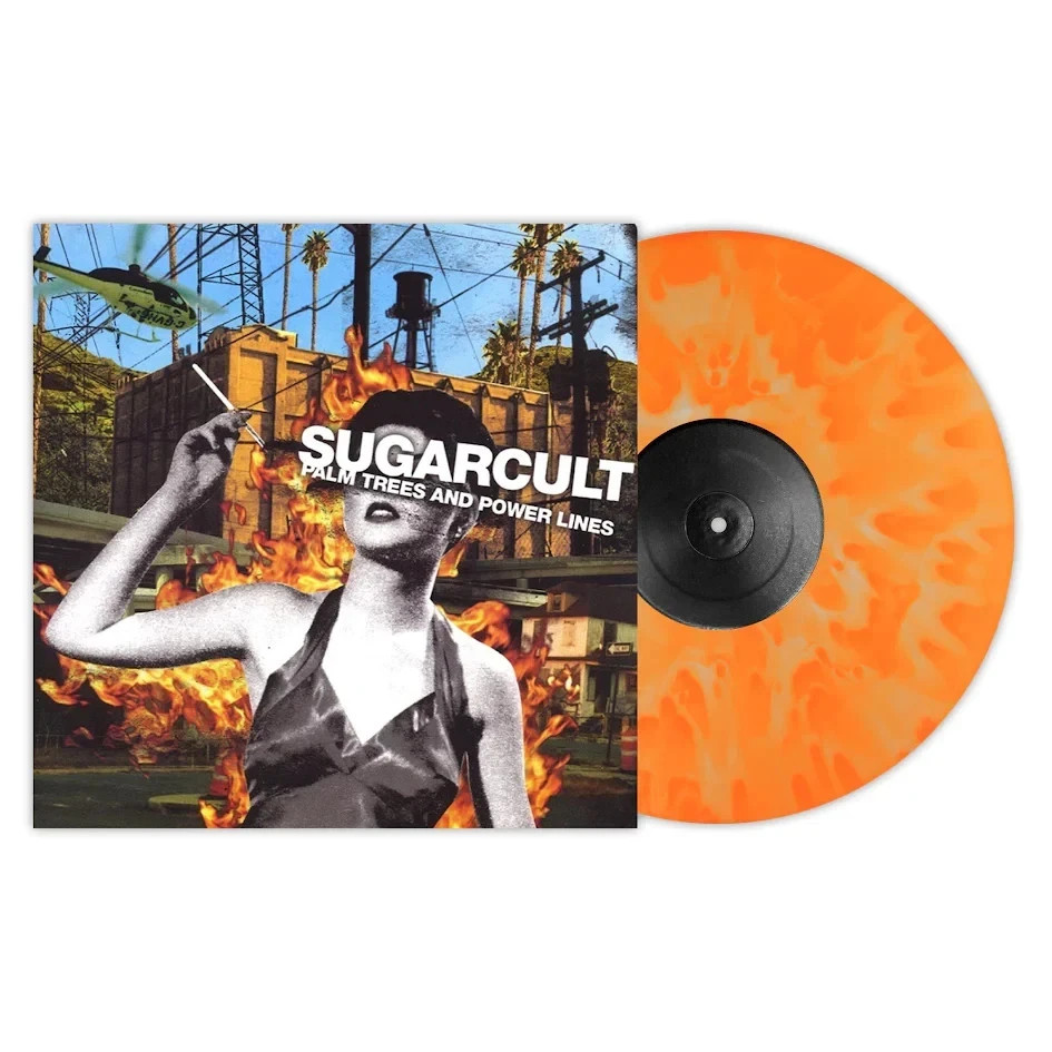 Sugarcult – Palm Trees and Powerlines Vinyl LP (Neon Orange) x/300