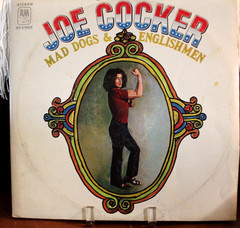 Joe Cocker Mad Dogs & Englishmen Double LP A&M 1970 VG/EX Foldout Play Tested