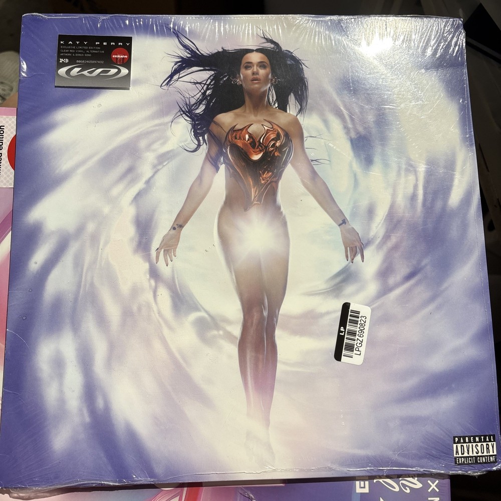 Katy Perry – 143 Exclusive LP Clear Red Color Vinyl Sealed