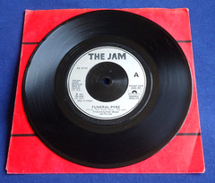 THE JAM – FUNERAL PYRE – A/B UK 1981 1st PRESS 7″ VINYL EX/VG