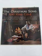 NAT KING COLE The Christmas Song – Blue Label Pressing Capitol LP – VG/VG+ 1970s