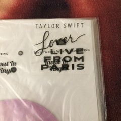 Taylor Swift Lover Live From Paris Vinyl ORIGINAL 2023 PRESSING Heart-Shaped LP