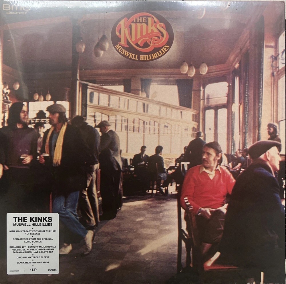 Muswell Hillbillies – The Kinks (2022) Remastered, Sealed 180g Black Vinyl, NEW