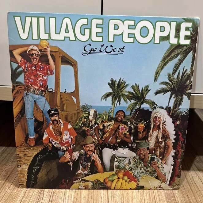 Village People Go West LP 1979 Excellent Condition (EX) NBLP 7144 AS