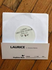 Laurice – Christmas Valentine 7″ glam pop rock vinyl gay disco punk canada 45 x