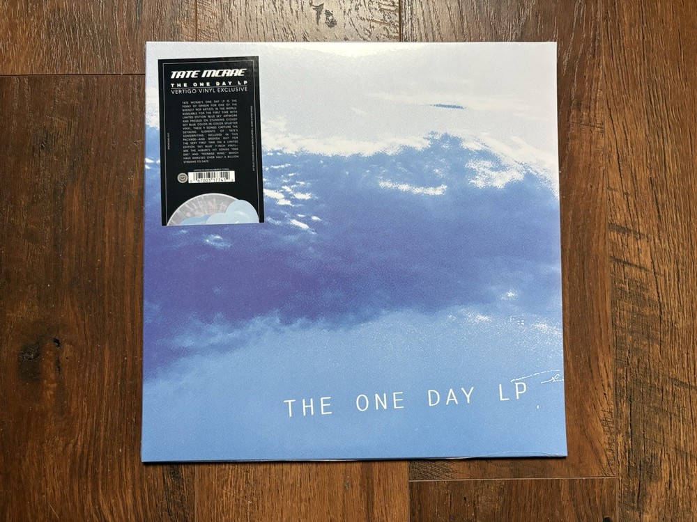 Tate McRae The One Day Blue Sky LP + Baby Blue Heart Vinyl Vertigo LE /1000 NEW