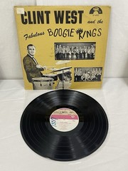 Clint West & Fabulous Boogie Kings Jin LP 4003 Louisiana Swamp Pop R&B Vinyl