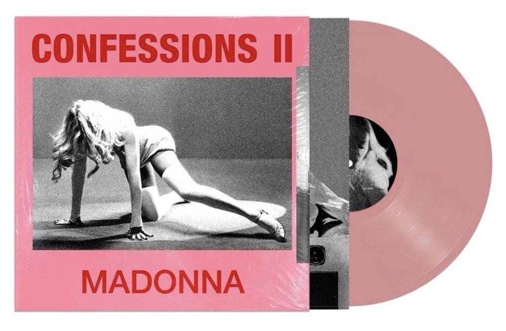 MADONNA CONFESSIONS II EXCLUSIVE LIMITED EDITION BABY PINK VINYL LP NEW SEALED