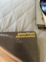 1973 Johnny Winter Still Alive And Well KC 32188 Sterling Pitman Press VG+/NM