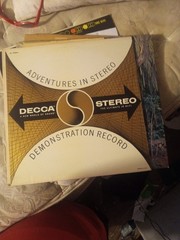 Various – Adventures in Stereo LP 1958 Promo Decca Stereo Hi-Fi Audiophile 33⅓