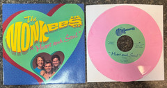 The Monkees ‎– Heart And Soul 7 Inch Pink Vinyl with Picture Sleeve NEW