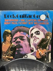 HENDRIX CLAPTON BECK PAGE ROCK GUITAR GREATS LP 1975 GREAT CONDDITION! VG+/VG!!