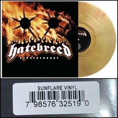 HATEBREED Perseverance LP Sun Flare Vinyl SEALED-Jasta Twitching Tongues
