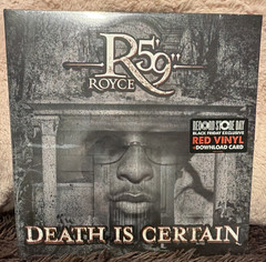 Royce Da 5’9″ Death Is Certain LP Colored Vinyl Record Store Day Red