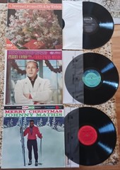 Mixed Lot of 13 Vintage 33 Vinyl LP’s Statler Bros D Williams Belafonte & XMAS