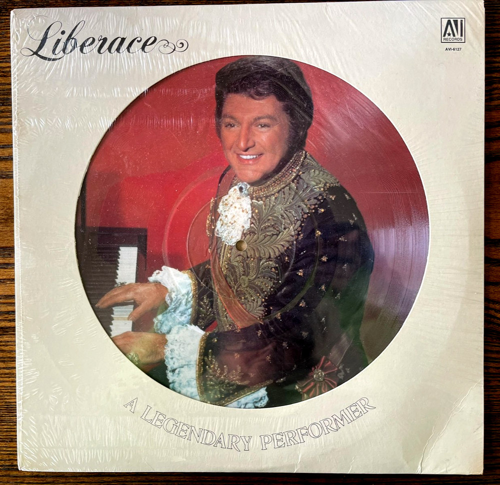 Liberace A Legendary Performer Picture Disc LP AVI-6127 : NewSealed