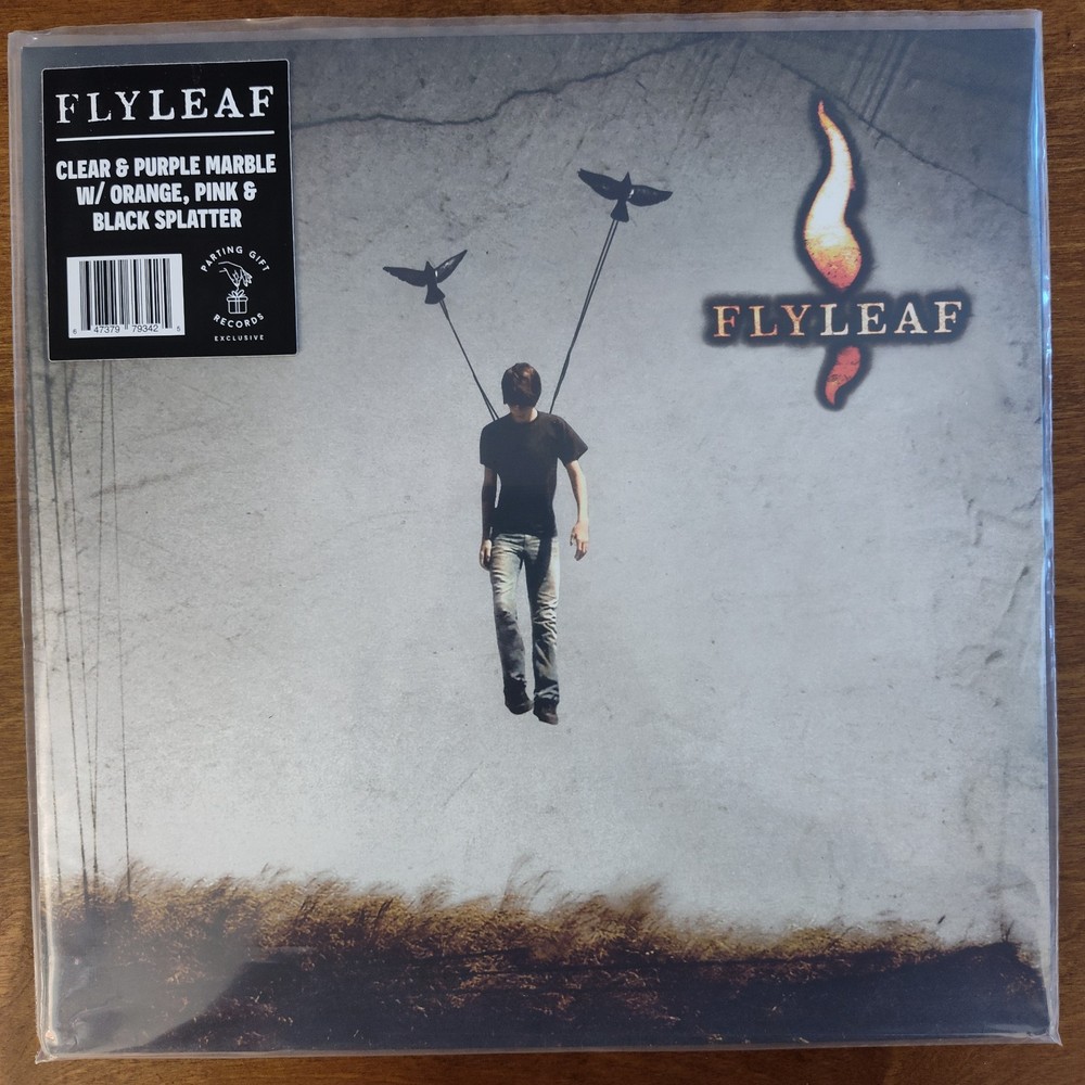 Flyleaf S/T Self Titled Vinyl LP Purple Marble Splatter Parting Gift Limited New