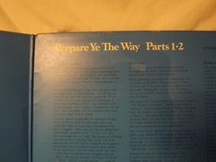 Unknown Artist – Prepare Ye The Way Parts 1 • 2. Double Vinyl LP Gospel, 1972