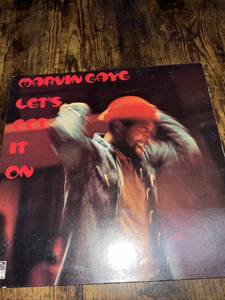 Marvin Gaye – Let’s Get It On 1973 1st Press TAMLA T329V1 Gatefold Record Album