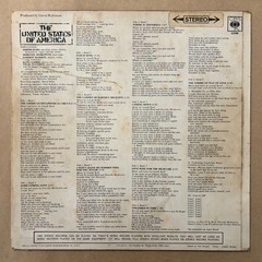THE UNITED STATES OF AMERICA – S/T. 1968 UK pressing. CBS. PSYCH / ELECTRONIC.
