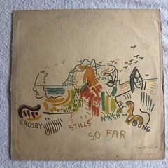 So Far Crosby Stills Nash Young Vinyl LP Record