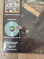 Cinderella Heartbreak Station Clear Blue Vinyl Limited Edition of 1000 NM!