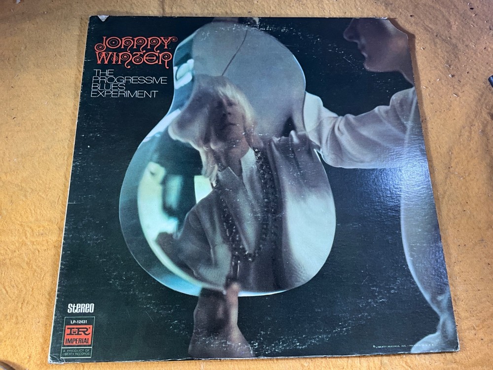 A6-33 JOHNNY WINTER The Progressive Blues Experiment – LP-12431 – RECORD – BLUES