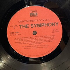 Great Moments Of Music: Volume 1, The Symphony (Vinyl, 1980) Time Life Records