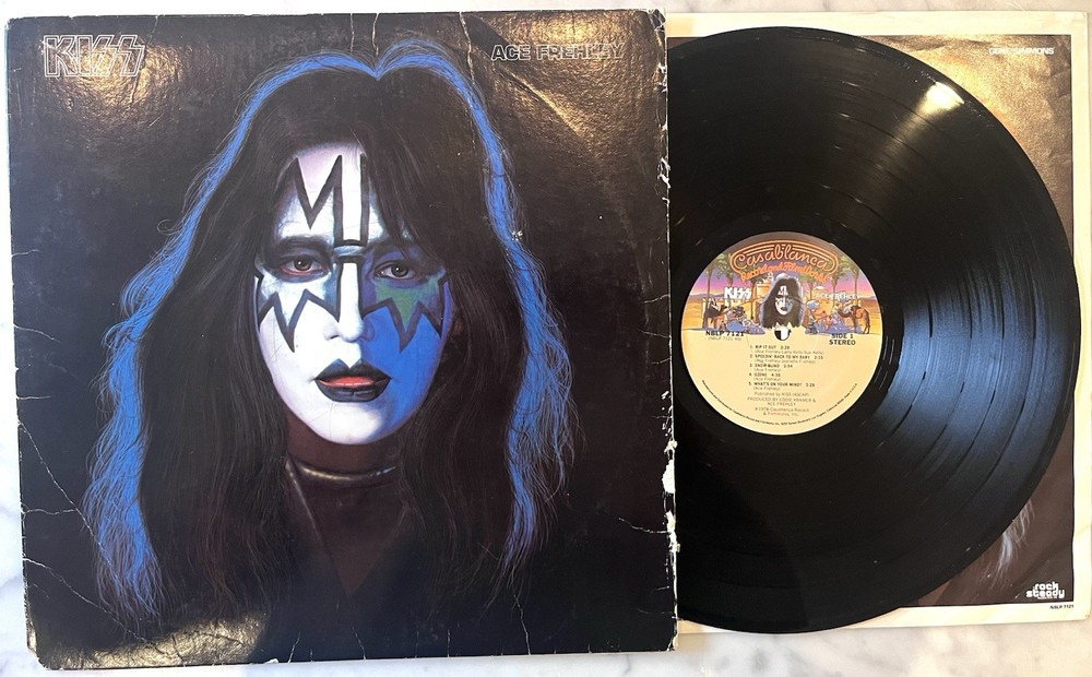 Kiss Ace Frehley Solo Vinyl Record Album LP 1st Original US Press 1978 VG