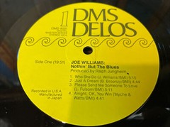 JOE WILLIAMS “NOTHIN’ BUT THE BLUES” Vinyl LP, VG+
