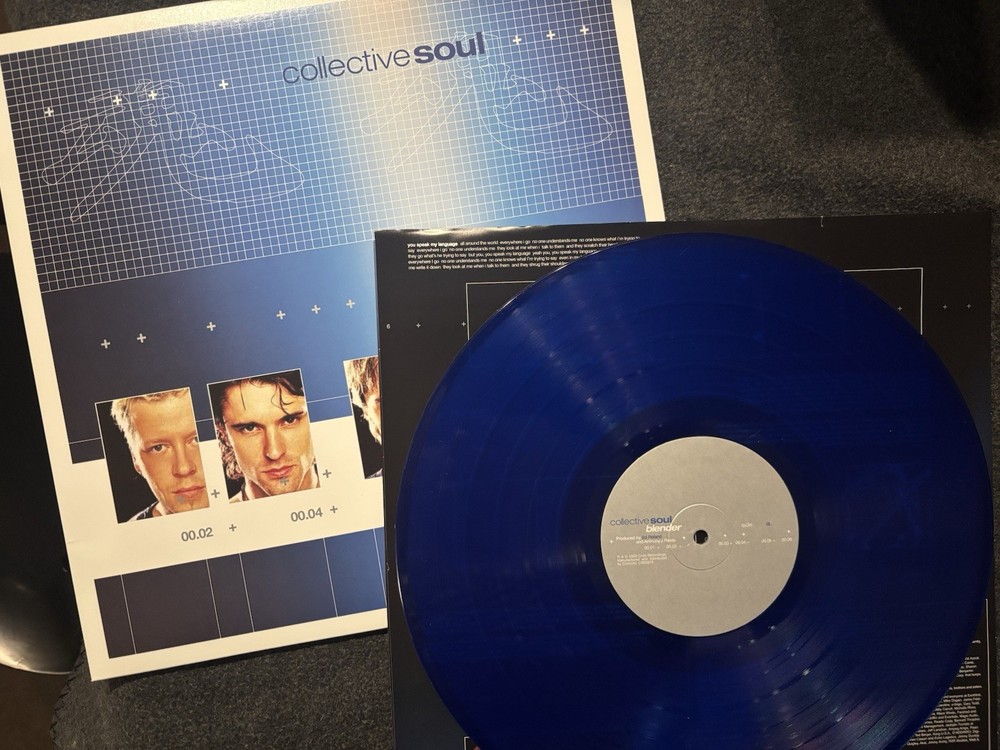 Collective Soul Blender BLUE COLORED VINYL 2000 Album LP 2025 RSD REISSUE RARE