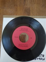 Mega Rare Early 60s Private Pressing 45 RPM Record Easy Way Out by Don Taylor NM