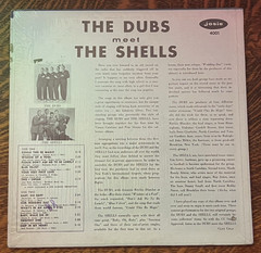 12″ LP~ THE DUBS MEET THE SHELLS~ 1963~ JOSIE LBL. JOZ 4001~IN SHRINK