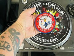 NORTHERN SOUL PATCH ❤️ ORIGINAL SEVENTIES VINTAGE 🇬🇧 WIGAN CASINO