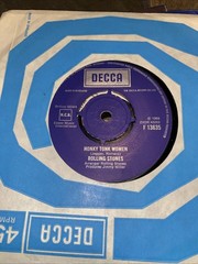 Rolling Stones deck United Kingdom 45 RPM sympathy for the Devil