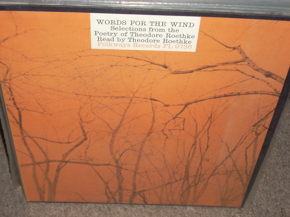 THEODORE ROETHKE words for the wind ( spoken ) booklet